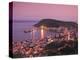 Harbour and Town of Horta, Faial Island, Azores, Portugal-Alan Copson-Premier Image Canvas