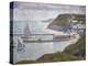 Harbour at Port-En-Bessin at High Tide-Georges Seurat-Stretched Canvas