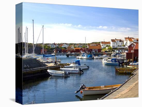 Harbour, Halleviksstrand, Stocken, Orust Island, West Gotaland, Sweden, Scandinavia, Europe-Robert Cundy-Premier Image Canvas