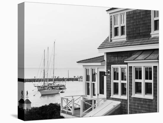 Harbour, Menemsha, Martha's Vineyard, Massachusetts, USA-Walter Bibikow-Premier Image Canvas