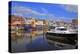 Harbour of Husum, Schleswig-Holstein, Germany, Europe-Hans-Peter Merten-Premier Image Canvas