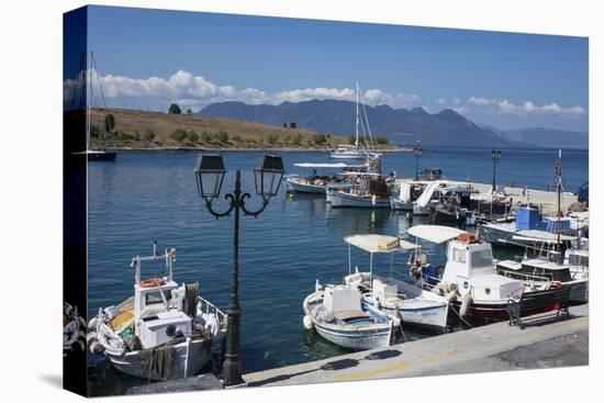 Harbour, Perdika Aegina, Saronic Islands, Greek Islands, Greece-Rolf Richardson-Premier Image Canvas