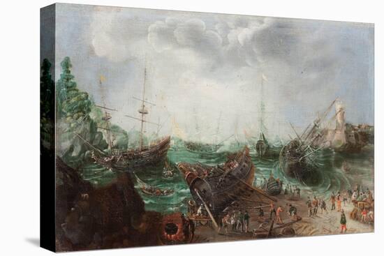 Harbour Scene, C. 1615-Adam Willaerts-Premier Image Canvas