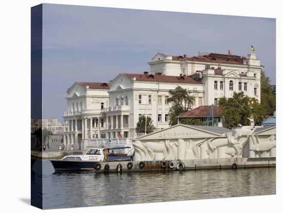 Harbour, Sevastopol, Crimea, Ukraine, Europe-Rolf Richardson-Premier Image Canvas