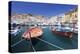 Harbour with Fishing Boats, Portoferraio, Island of Elba-Markus Lange-Premier Image Canvas