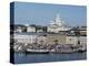 Harbour with Lutheran Cathedral Rising Behind, Helsinki, Finland, Scandinavia-Ken Gillham-Premier Image Canvas