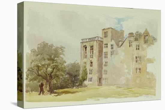 Hardwick Old Hall-William Henry Hunt-Premier Image Canvas