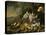 Hares and fowl (the bag) watched by a dog-Jan Fyt-Premier Image Canvas