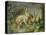 Hares and Leverets in a Rocky Lair-Johann Wenzel Peter-Premier Image Canvas