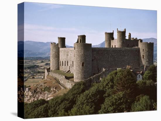 Harlech Castle, UNESCO World Heritage Site, Gwynedd, Wales, United Kingdom, Europe-Nigel Blythe-Premier Image Canvas