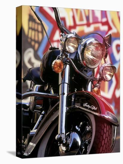 Harley Davidson Heritage Softail Made 1991 from a 1936 Style-null-Premier Image Canvas