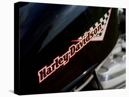 Harley Davidson Motorbike, June 1998-null-Premier Image Canvas
