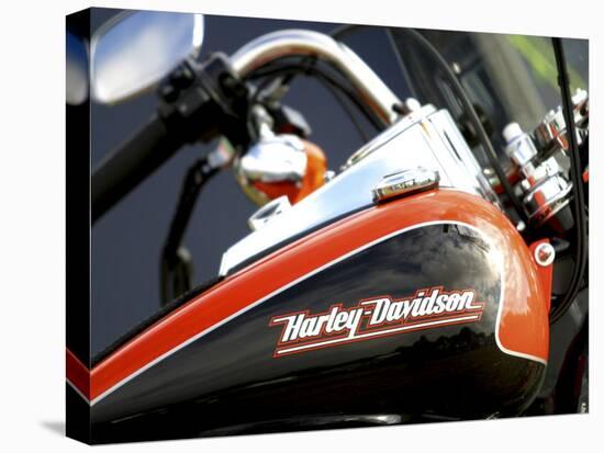 Harley Davidson Motorcycle-null-Premier Image Canvas
