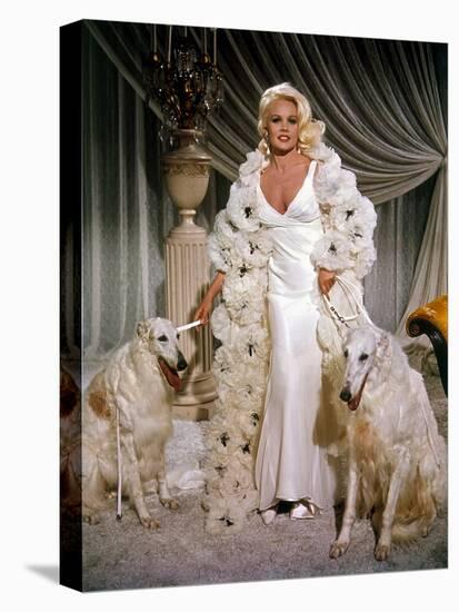 HARLOW, 1965 directed by GORDON DOUGLAS Carroll Baker (photo)-null-Stretched Canvas