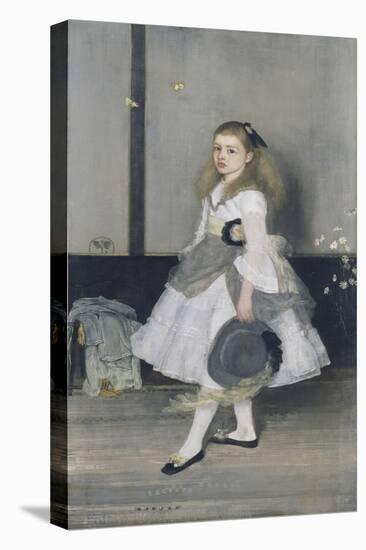 Harmony in Grey and Green: Miss Cicely Alexander-James Abbott McNeill Whistler-Premier Image Canvas