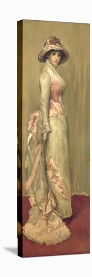 Harmony in Pink and Grey: Lady Meux, 1881-James Abbott McNeill Whistler-Premier Image Canvas