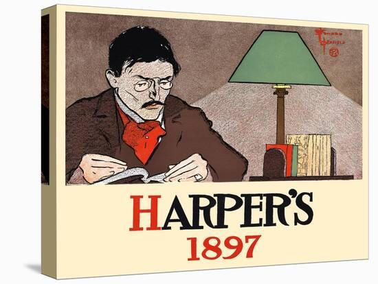 Harper's 1897-Edward Penfield-Stretched Canvas