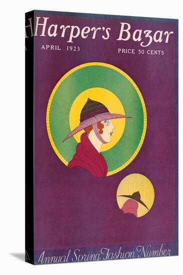 Harper's Bazaar, April 1923-null-Stretched Canvas