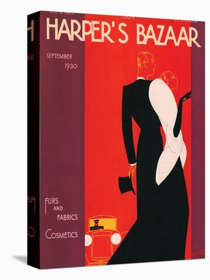 Harper's Bazaar, September 1930-null-Stretched Canvas
