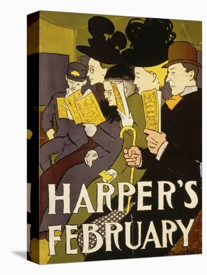 Harper's February, 1897-Edward Penfield-Premier Image Canvas