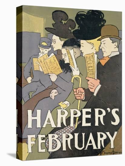 Harper's February, 1897-Edward Penfield-Premier Image Canvas