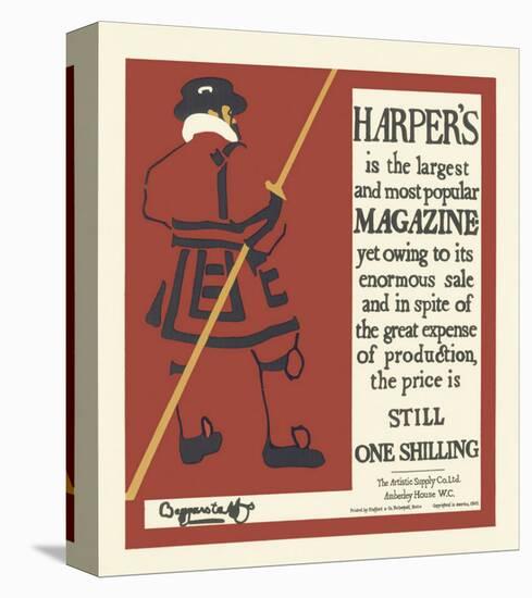 Harper's Magazine, c.1895-null-Stretched Canvas