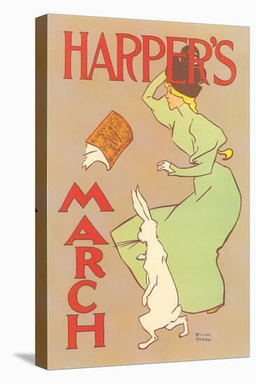 Harper's, March-null-Stretched Canvas