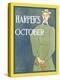 Harper's October-Edward Penfield-Stretched Canvas