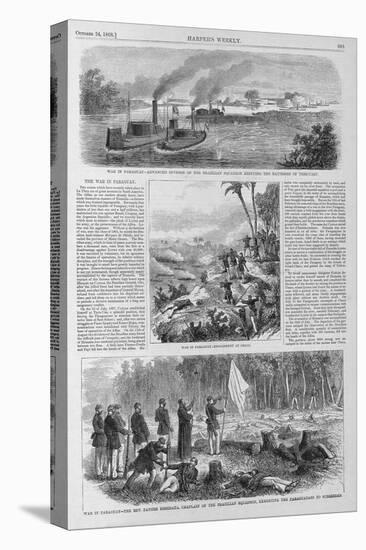 Harper's Weekly Article on War in Paraguay-null-Premier Image Canvas