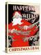 Harper's Weekly Christmas 1894-Edward Penfield-Stretched Canvas