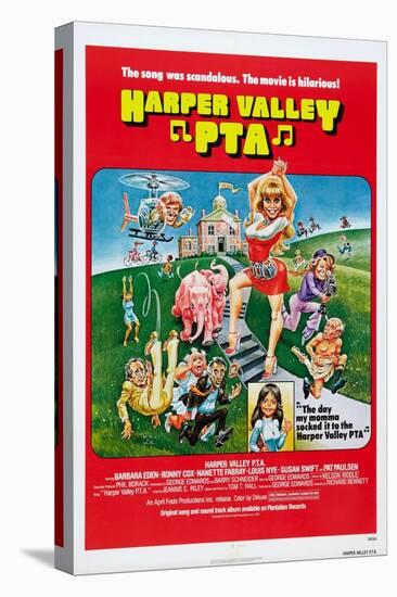 Harper Valley P.T.A, Barbara Eden (Raised Arms), 1978-null-Stretched Canvas