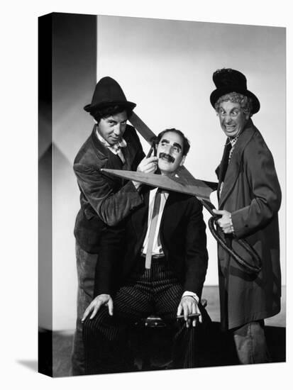 Harpo Marx, the Marx Brothers, Chico Marx, Groucho Marx-null-Premier Image Canvas