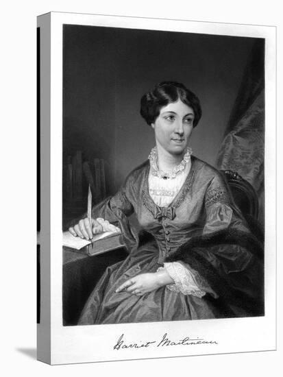 Harriet Martineau-Alonzo Chappel-Stretched Canvas