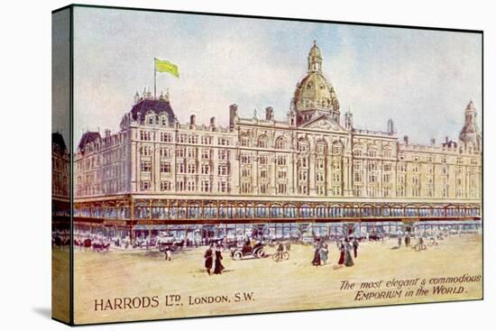 Harrods of London "The Most Elegant and Commodious Emporium in the World"-null-Premier Image Canvas