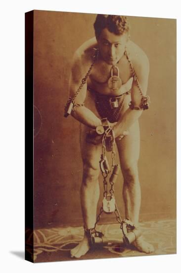 Harry Houdini in chains, c.1899-American Photographer-Premier Image Canvas