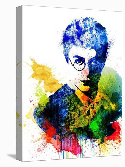 Harry Potter Watercolor-Jack Hunter-Stretched Canvas