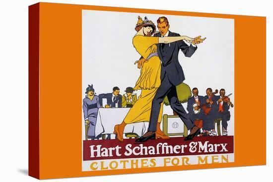 Hart Schaffner & Marx Clothes For Men-Edward Penfield-Stretched Canvas