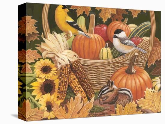 Harvest Basket-William Vanderdasson-Premier Image Canvas