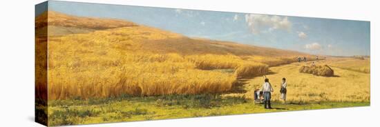 Harvest in the Ukraine, 1880-Vladimir Orlovsky-Premier Image Canvas