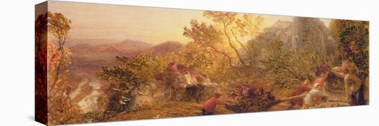 Harvest in the Vineyard, 1859-Samuel Palmer-Premier Image Canvas