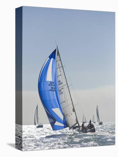 Harvest Moon Regatta, Galveston, Texas, USA-Russell Young-Premier Image Canvas