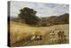 Harvest Time Near Holmbury Hill, Surrey-George Vicat Cole-Premier Image Canvas