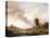 Harvesters in an Extensive Landscape, 1850-Frederik Marianus Kruseman-Premier Image Canvas