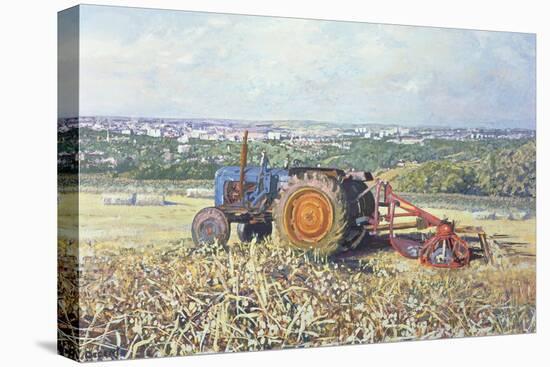 Harvesting Tractor, 1995-Martin Decent-Premier Image Canvas
