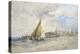 Harwich, from the Sea-Charles Bentley-Premier Image Canvas