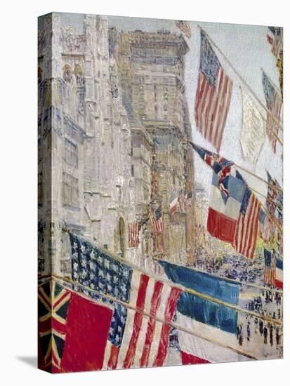 Hassam: Allies Day, May 1917-Childe Hassam-Premier Image Canvas