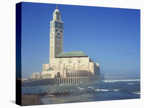 Hassan II Mosque, Casablanca, Morocco, North Africa, Africa-Simanor Eitan-Premier Image Canvas