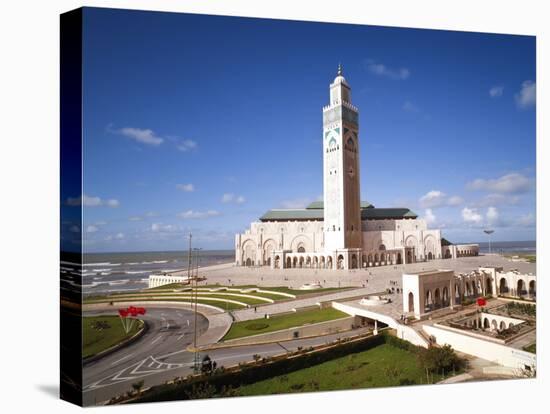 Hassan II Mosque, the Third Largest Mosque in the World, Casablanca, Morocco, North Africa, Africa-Gavin Hellier-Premier Image Canvas