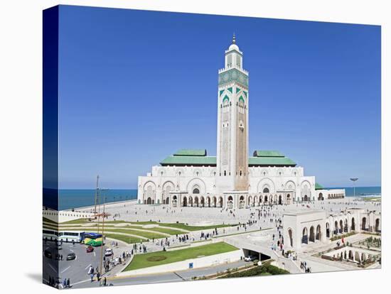 Hassan II Mosque, the Third Largest Mosque in the World, Casablanca, Morocco, North Africa, Africa-Gavin Hellier-Premier Image Canvas