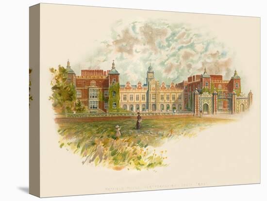 Hatfield House, Hertfordshire - South Front-Charles Wilkinson-Premier Image Canvas